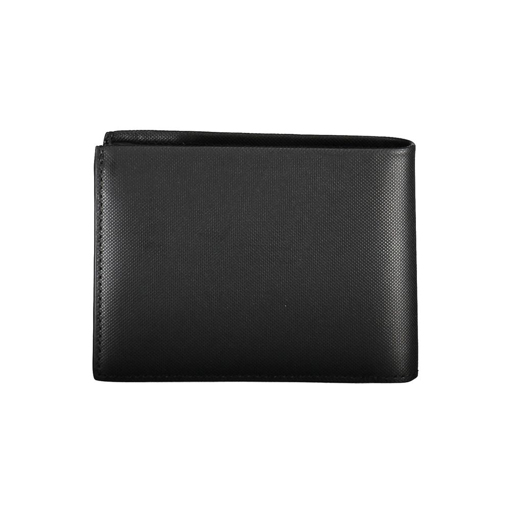 Cartera de cuero negra para hombre Calvin Klein
