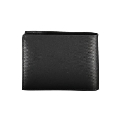 Cartera de cuero negra para hombre Calvin Klein