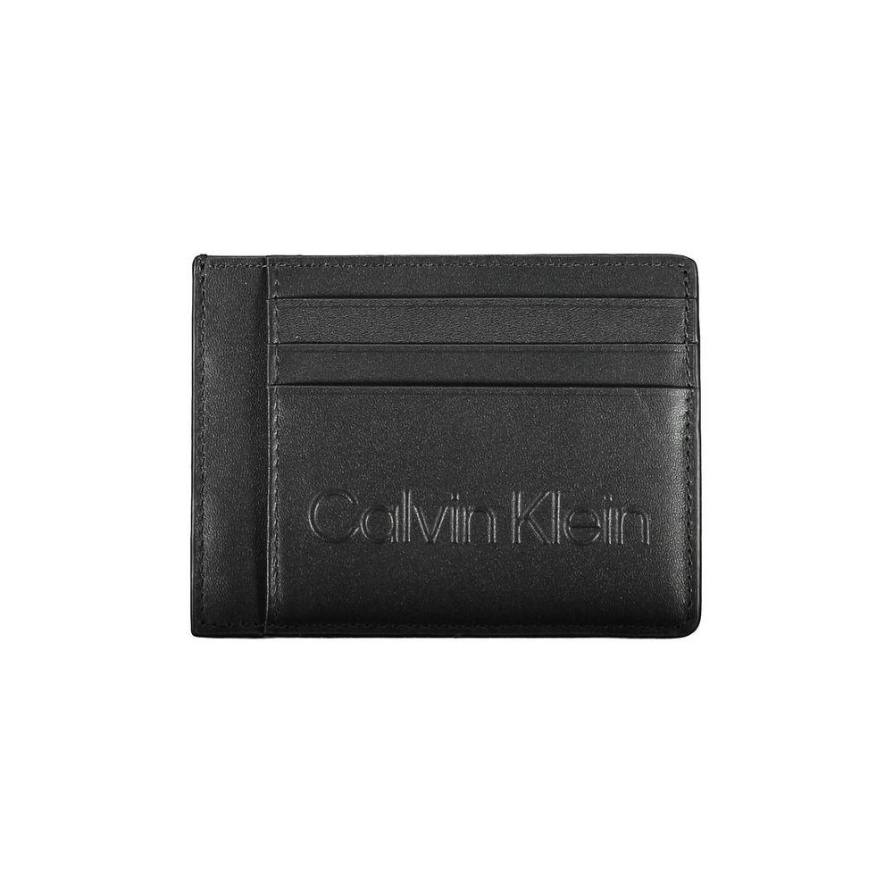 Calvin Klein Black Polyethylene Men's Wallet