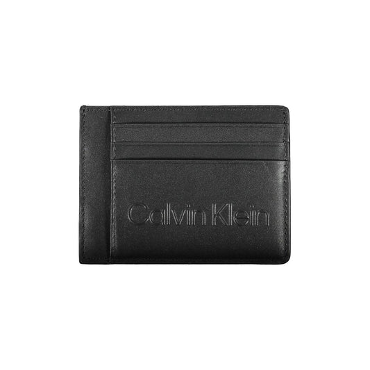 Portefeuille homme en polyéthylène noir Calvin Klein
