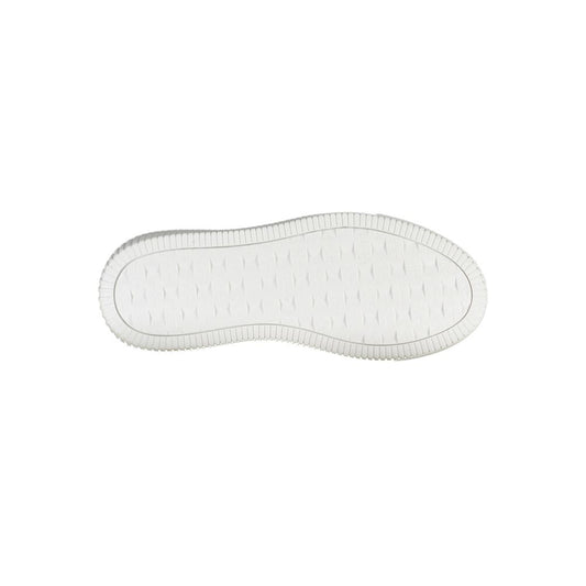 Zapatillas deportivas de cuero blanco Calvin Klein para mujer