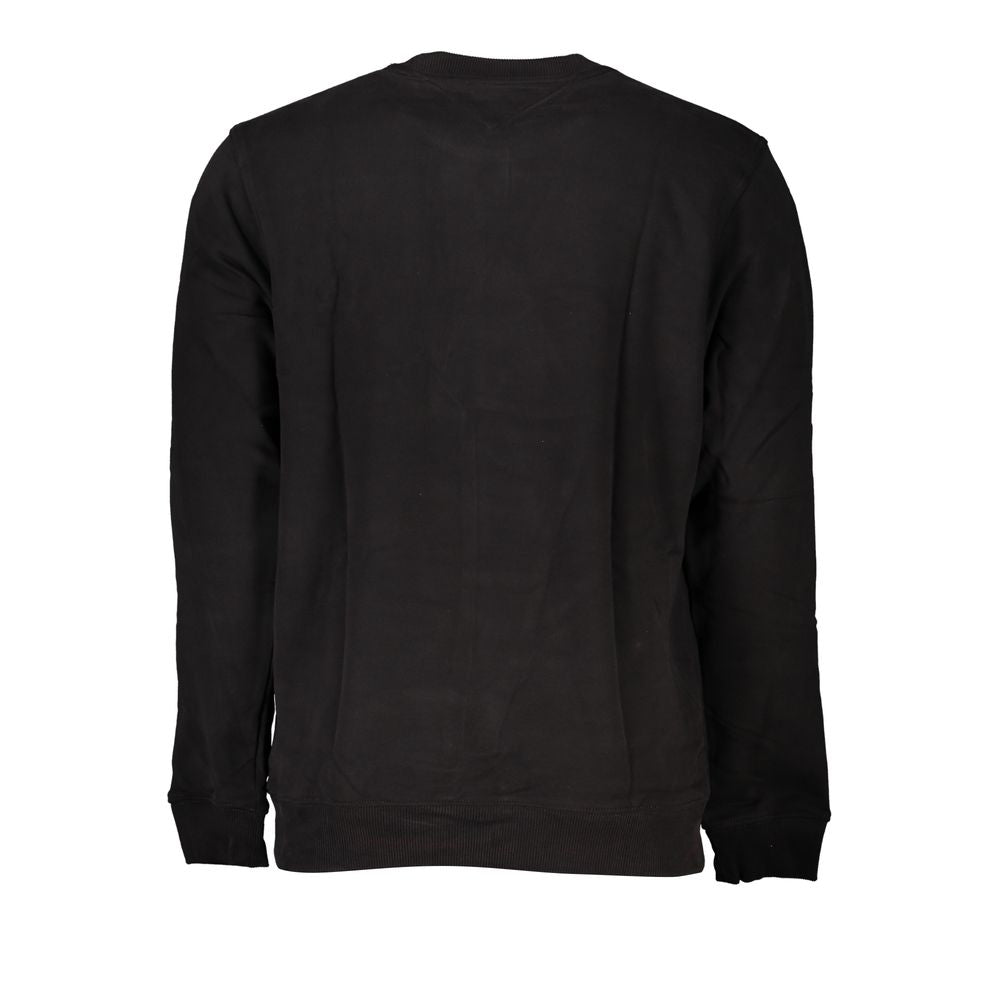 Sudadera Tommy Hilfiger negra de algodón para hombre