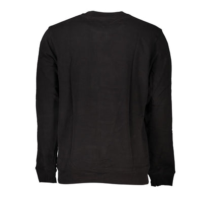Sudadera Tommy Hilfiger negra de algodón para hombre