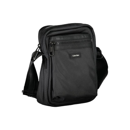 Bandolera de poliéster negra para hombre Calvin Klein