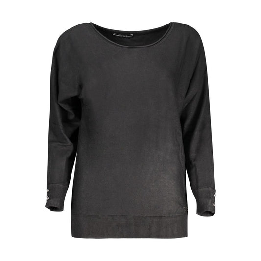 Suéter de mujer Guess Jeans negro de viscosa