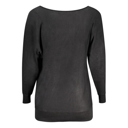 Suéter de mujer Guess Jeans negro de viscosa