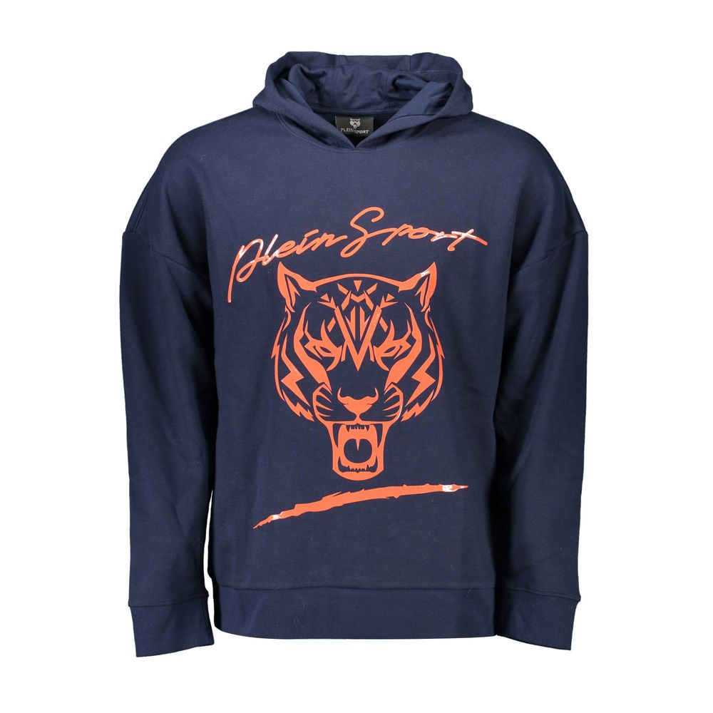 Sudadera de hombre Plein Sport de algodón azul
