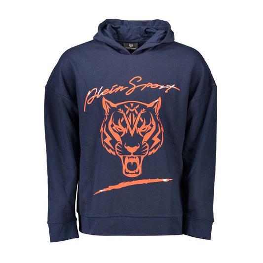 Sudadera de hombre Plein Sport de algodón azul