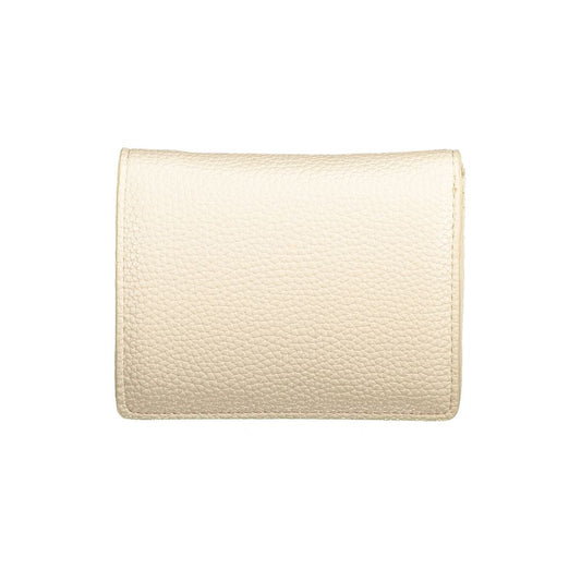 Cartera Mario Valentino beige de poliuretano para mujer