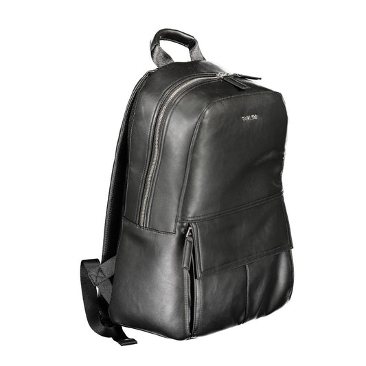 Mochila de hombre Calvin Klein de poliéster negra