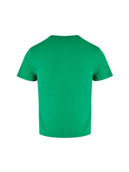 Camiseta Gucci de algodón verde con logo