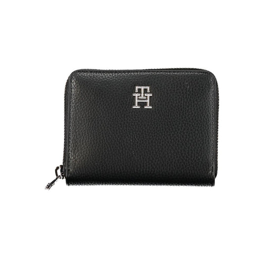 Tommy Hilfiger Cartera de Mujer de Poliuretano Negro