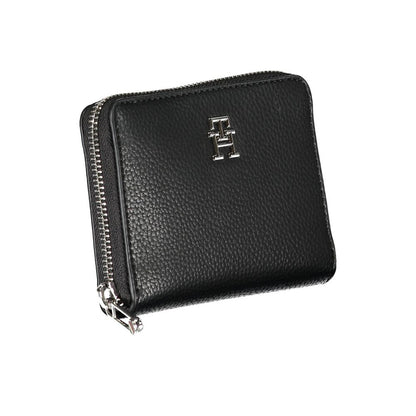 Tommy Hilfiger Cartera de Mujer de Poliuretano Negro