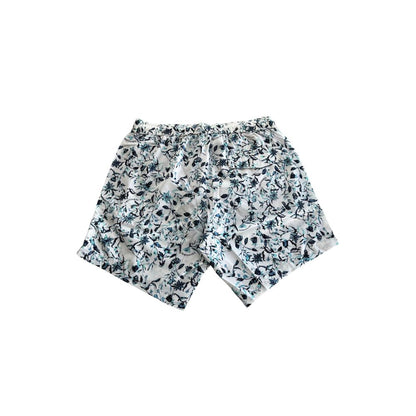 Trussardi Beachwear Bañador de Hombre de Poliéster Blanco