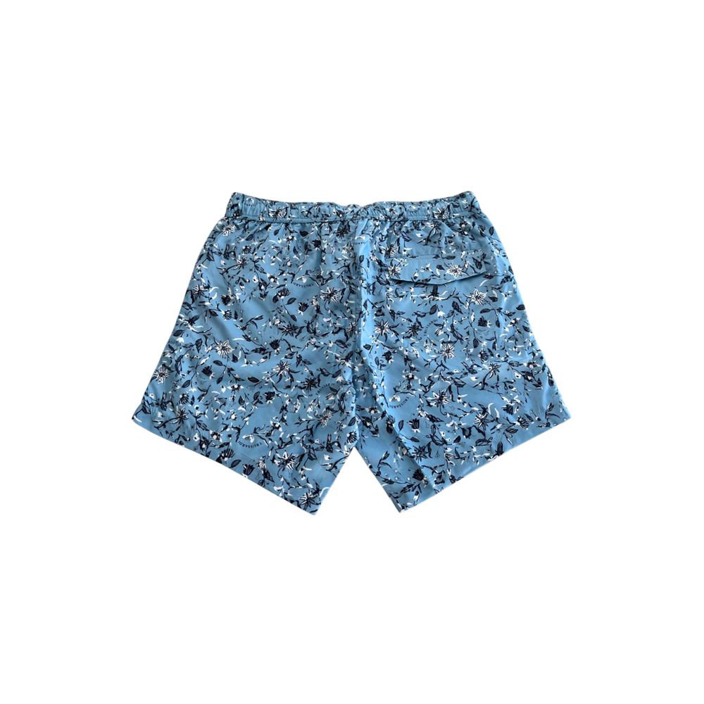 Bañador de hombre Trussardi Beachwear de poliéster azul claro