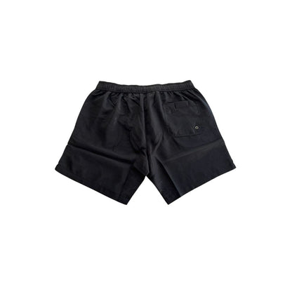 Bañador de hombre Trussardi Beachwear de poliéster negro