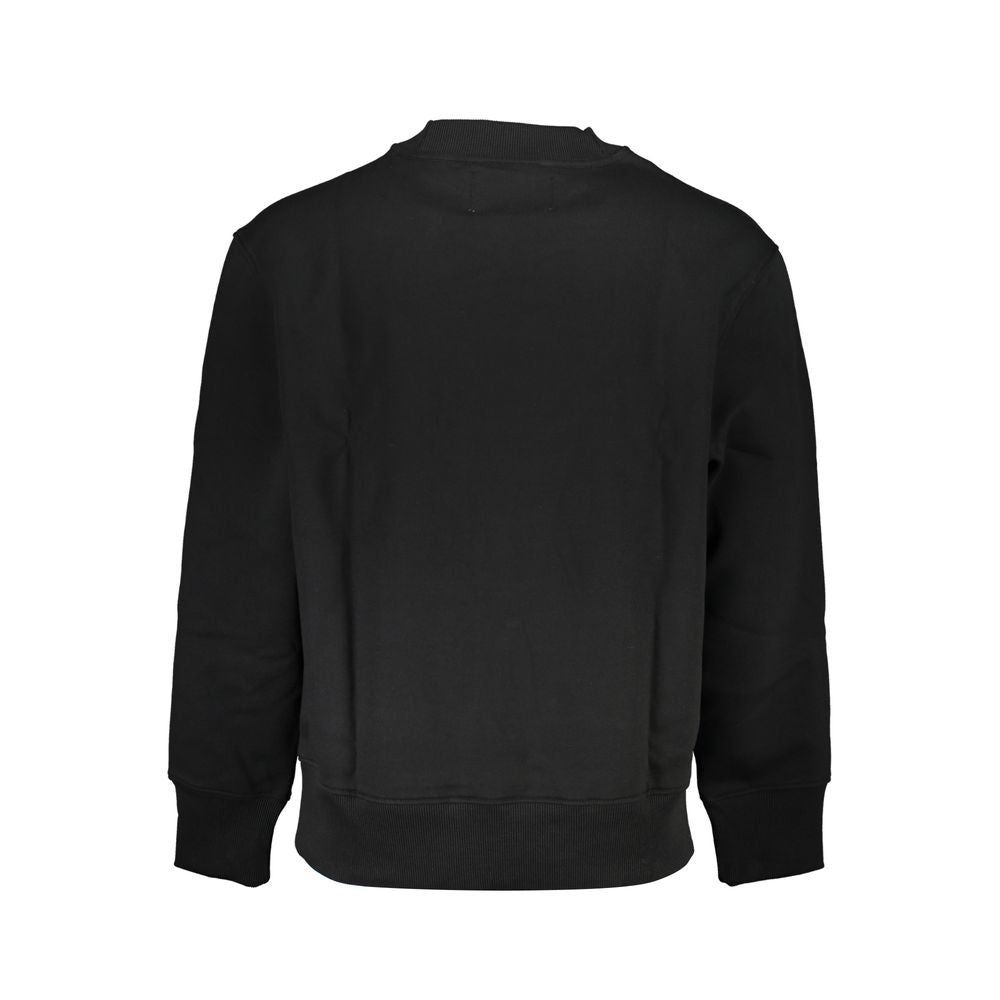 Sudadera de hombre de algodón negro Calvin Klein