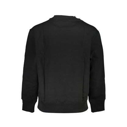Sudadera de hombre de algodón negro Calvin Klein