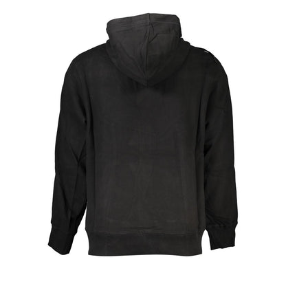 Sudadera de hombre de algodón negro Calvin Klein