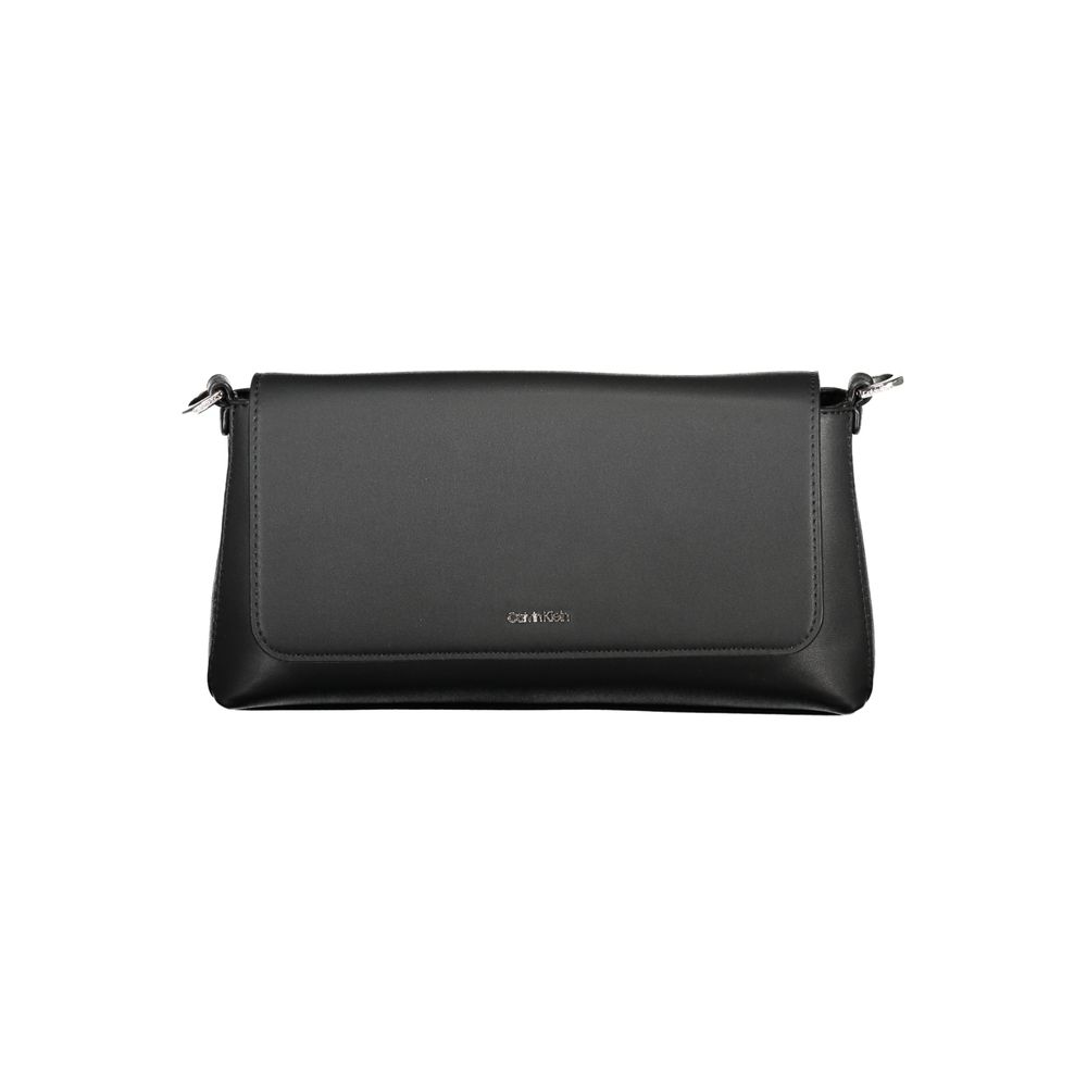 Bolso de mano Calvin Klein negro de poliéster para mujer