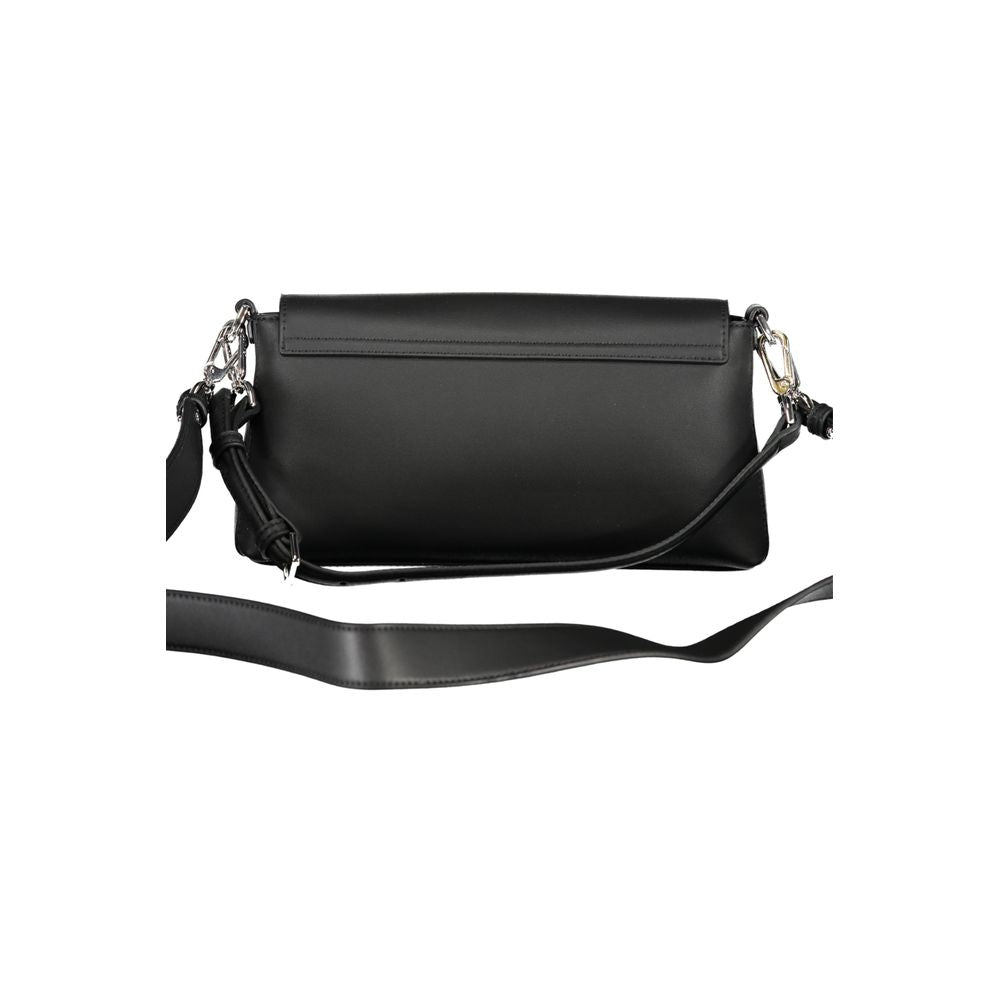 Bolso de mano Calvin Klein negro de poliéster para mujer