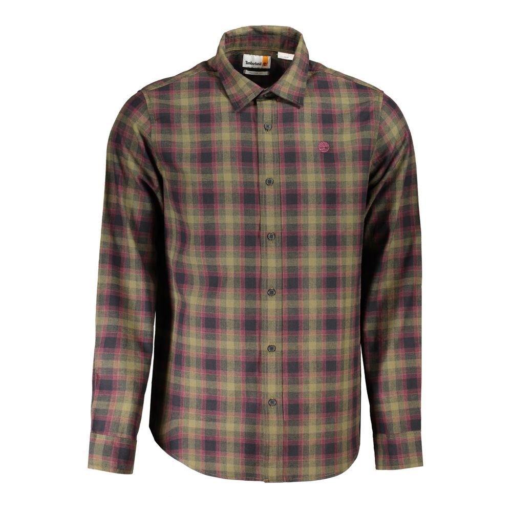Camisa de hombre Timberland Verde de algodón