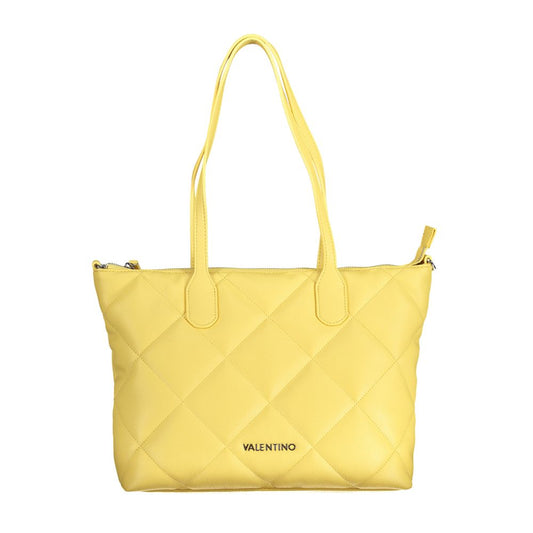 Bolso de mujer de poliuretano amarillo Mario Valentino