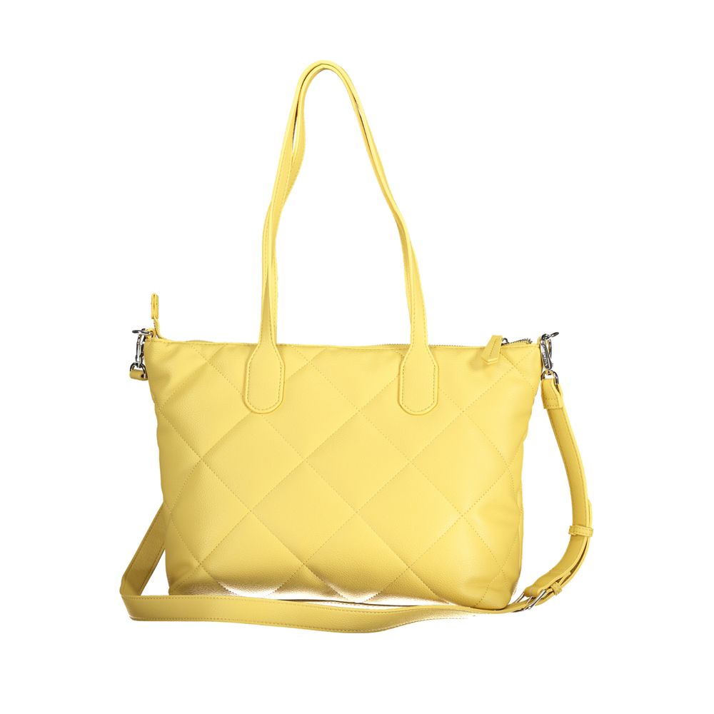 Bolso de mujer de poliuretano amarillo Mario Valentino