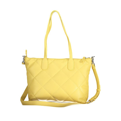 Bolso de mujer de poliuretano amarillo Mario Valentino