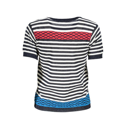 Camisa de algodón azul Desigual para mujer