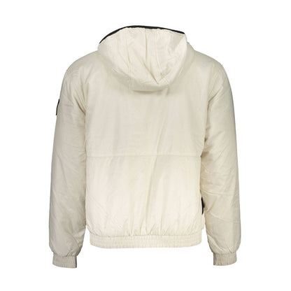 Chaqueta de hombre Calvin Klein de poliéster reciclado beige