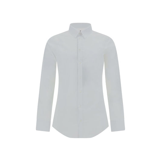 Camisa de vestir Dolce & Gabbana blanca de elastano