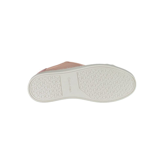 Zapatillas de cuero Rosa para mujer de Calvin Klein