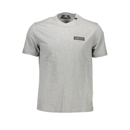 Camiseta de algodón gris para hombre Plein Sport