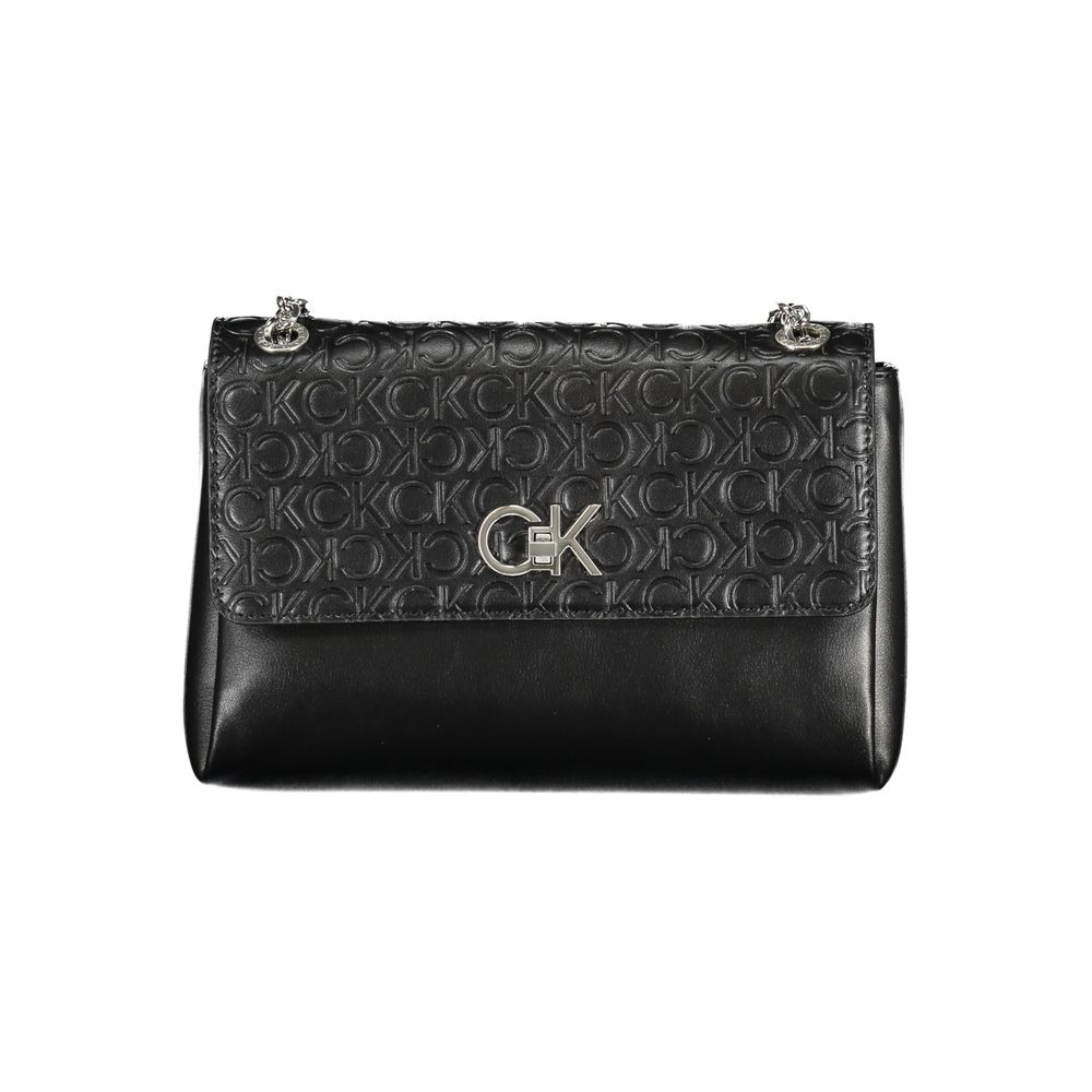 Calvin Klein Black Polyester Women's Handbag