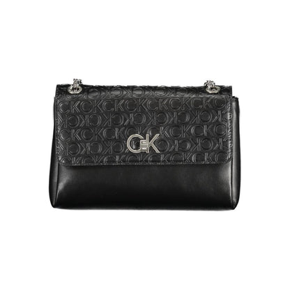 Calvin Klein Black Polyester Women's Handbag