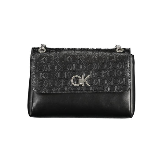 Calvin Klein Black Polyester Women's Handbag