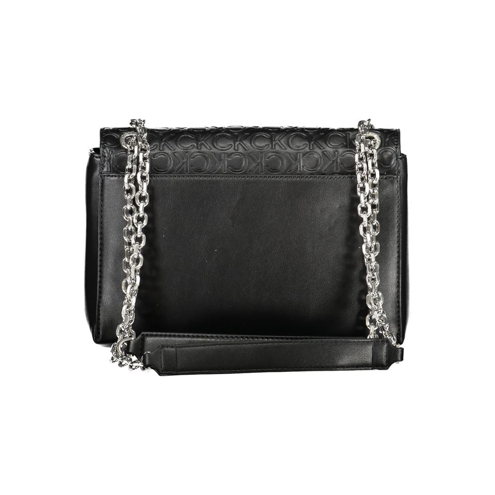 Calvin Klein Black Polyester Women's Handbag