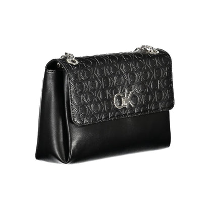 Calvin Klein Black Polyester Women's Handbag