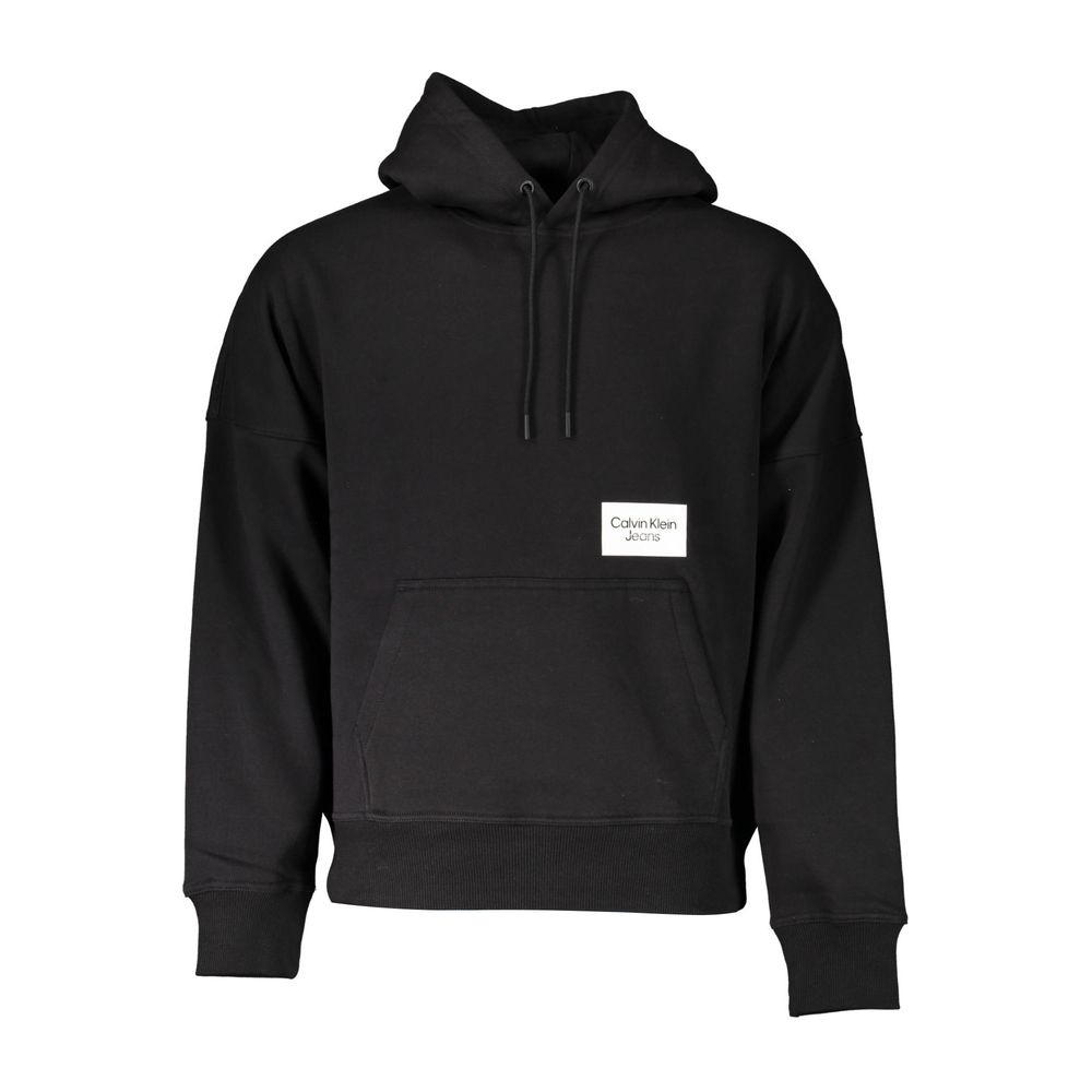 Sudadera de algodón negro para hombre Calvin Klein