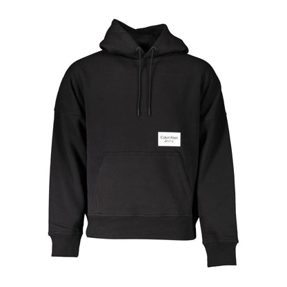 Sudadera de algodón negro para hombre Calvin Klein