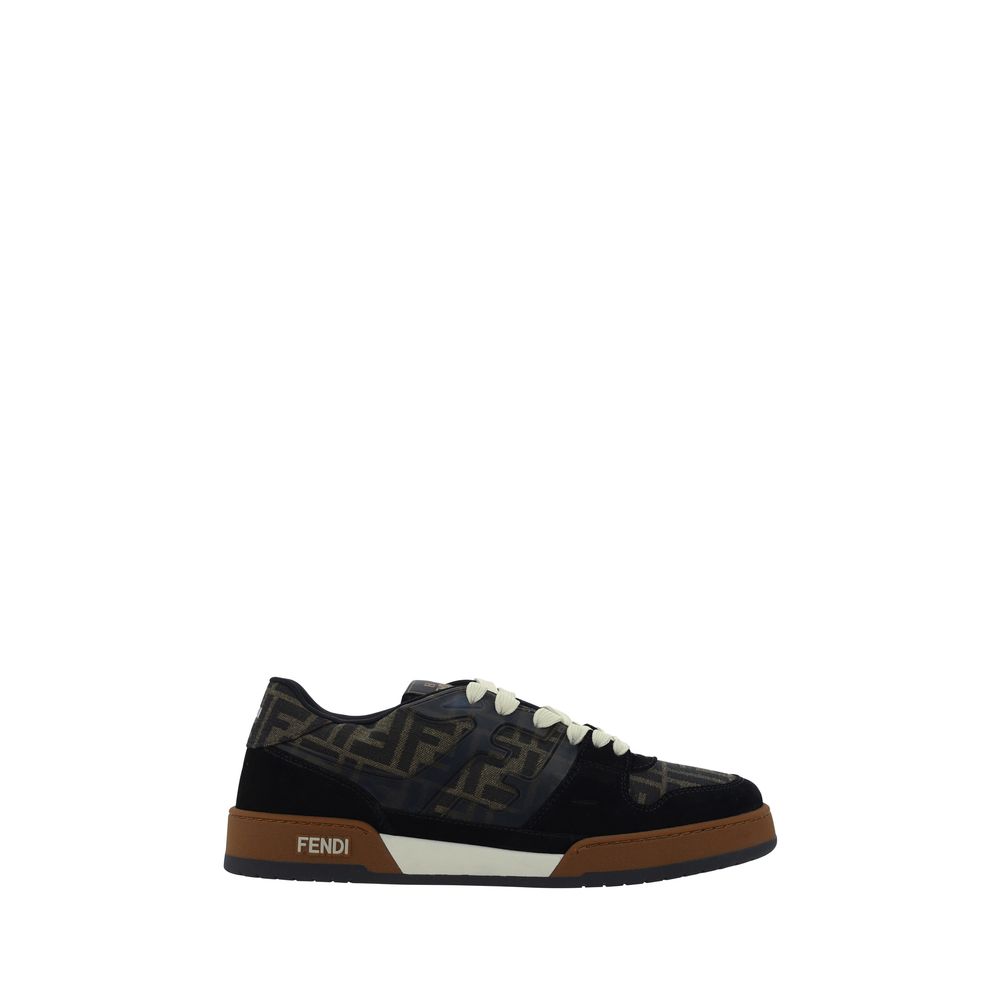 Zapatillas bajas Fendi de piel de ternera multicolor Bos Taurus