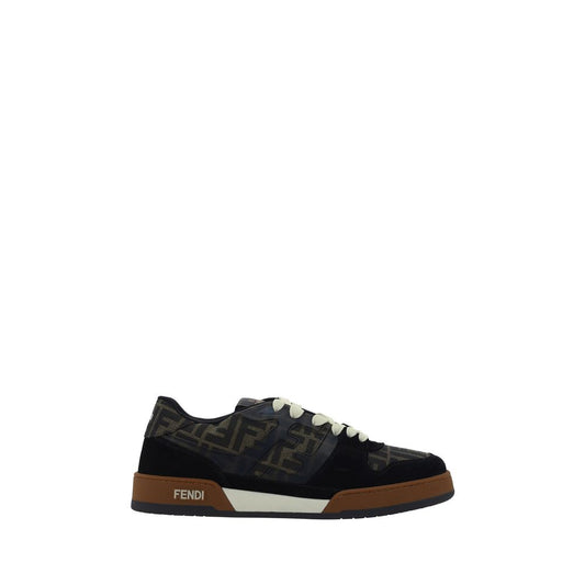 Zapatillas bajas Fendi de piel de ternera multicolor Bos Taurus