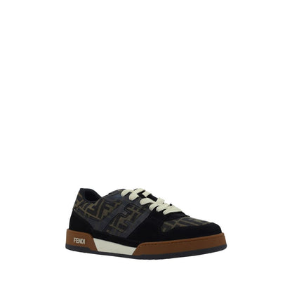 Zapatillas bajas Fendi de piel de ternera multicolor Bos Taurus