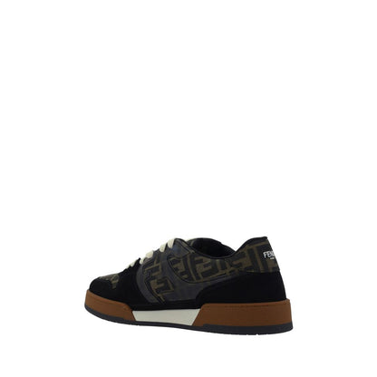 Zapatillas bajas Fendi de piel de ternera multicolor Bos Taurus