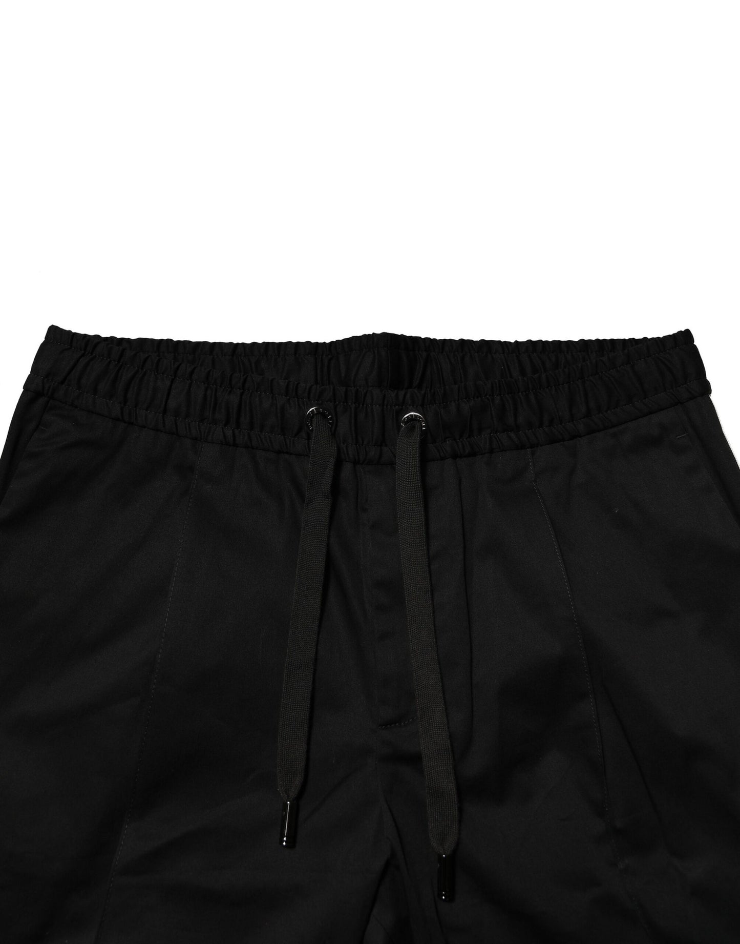 Pantalones jogger de algodón negro de talle medio de Dolce & Gabbana