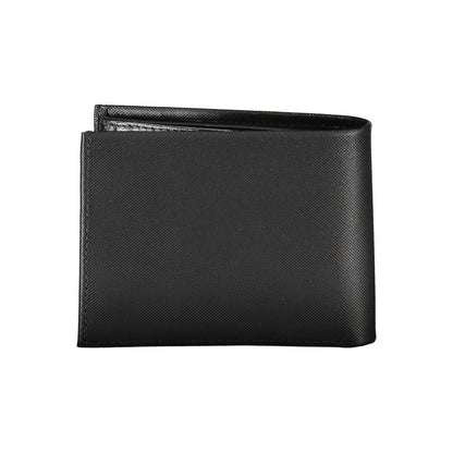 Cartera Calvin Klein Elegante de Piel Negra con Bloqueo RFID