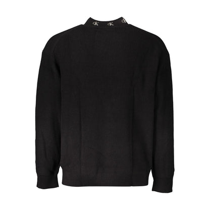 Calvin Klein "Suéter de algodón negro para hombre"