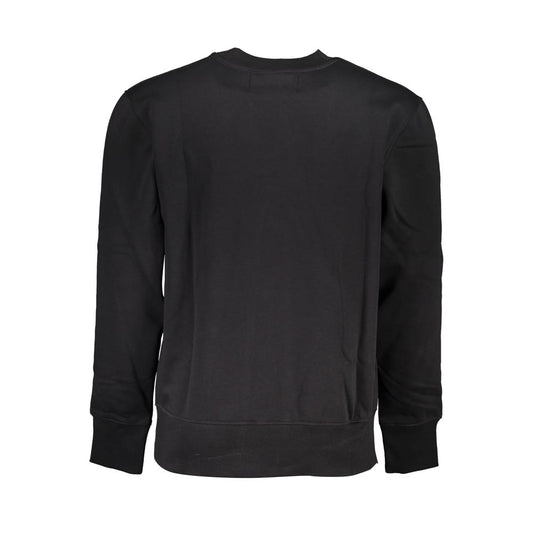 Sudadera de hombre de algodón negro Calvin Klein