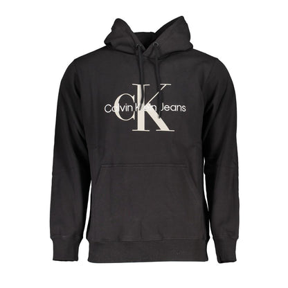 Sudadera de algodón negro para hombre Calvin Klein